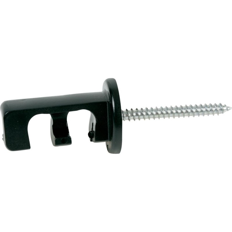 Lampe/pendelophæng m. skrue - Sort (1 stk.)