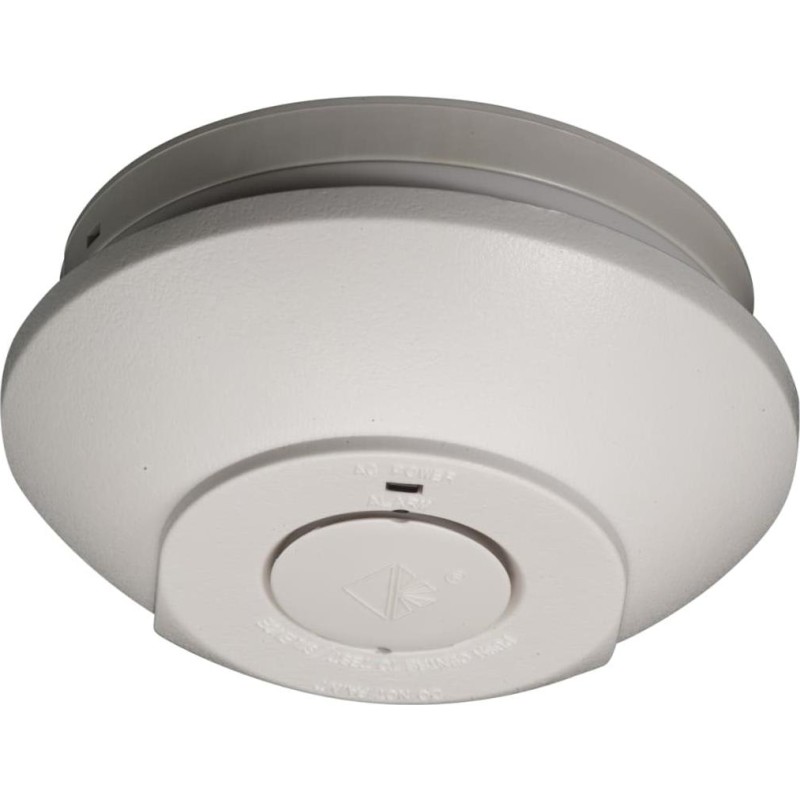 Foss Europe Life røgalarm 230V Wabe med 9V back-up, trådløs/ledningssammenkobling, hvid