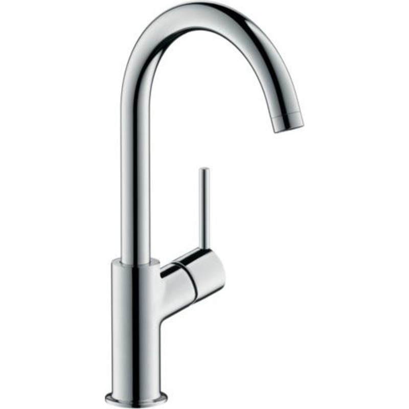 Hansgrohe Talis 210 håndvaskarmatur, med push-open BV, krom