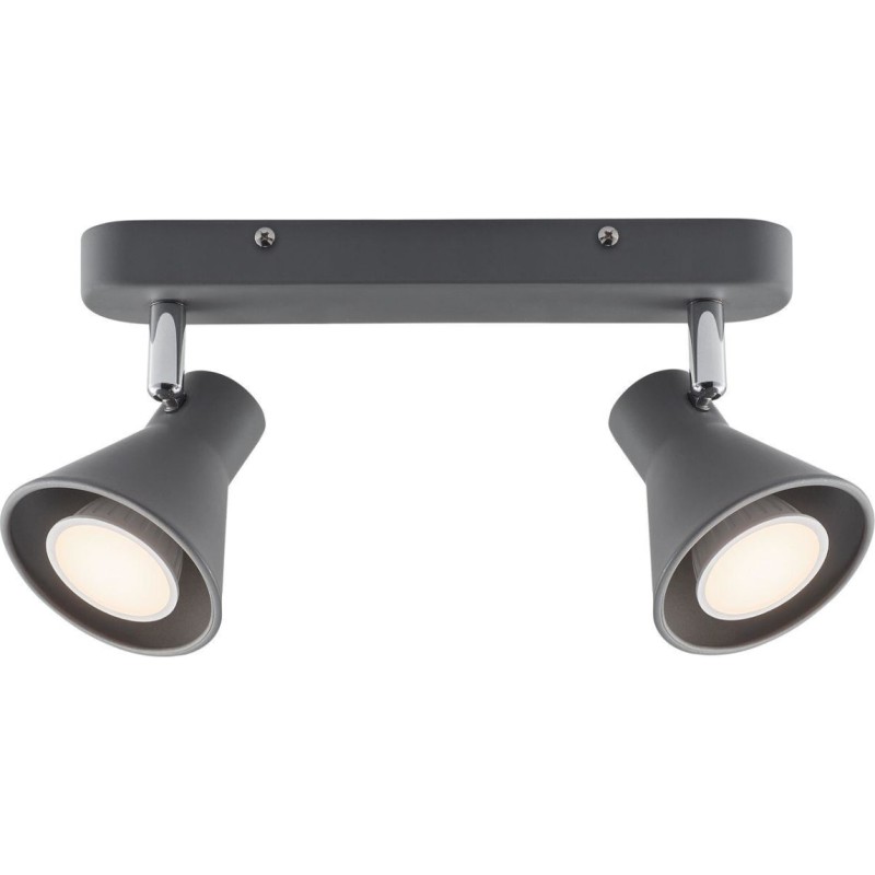 Nordlux Eik spotlampe, 2 spots, grå