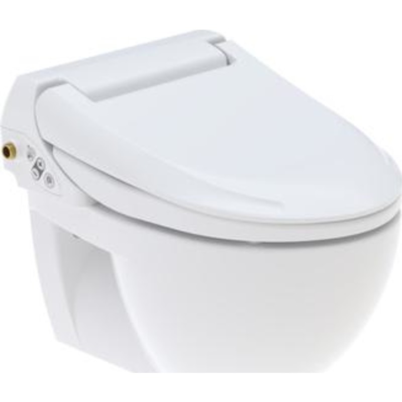 Geberit AquaClean 4000 duschtoalett, utan spolkant, reng&ouml;ringsv&auml;nlig, vit
