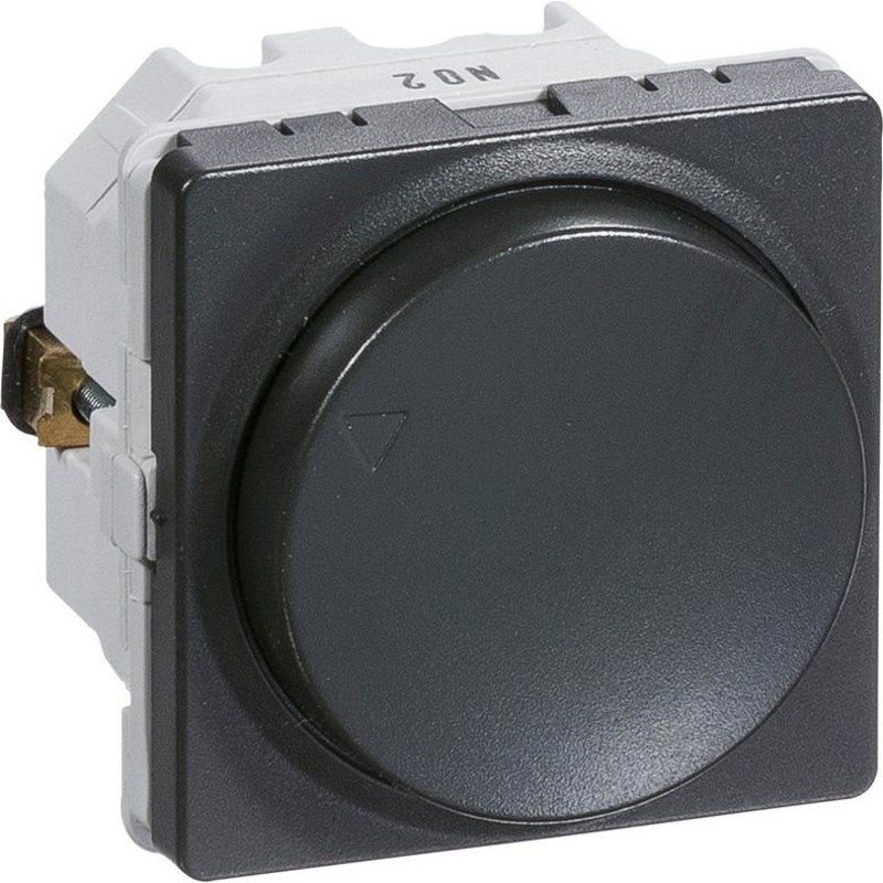 LK Fuga Lysdæmper MEK-D 300CR, 1 modul, Koksgrå