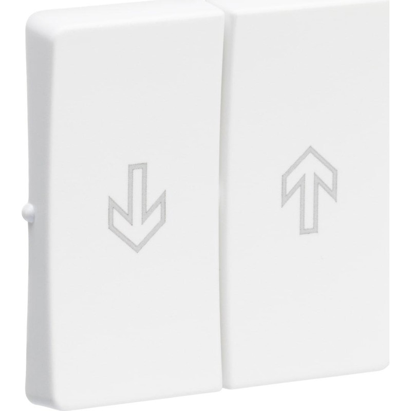 LK Fuga® Tangentsæt for jalousiafbryder pil op + ned hvid, til ny model 16A
