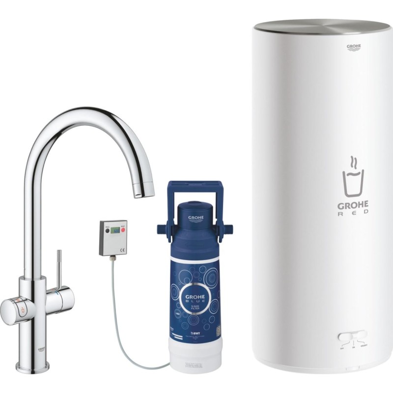 Grohe Red Duo L køkkenarmatur, kogende vand, krom