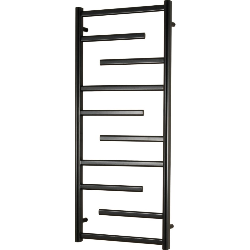 Kriss Sirius håndklædevarmer 1169 x 500 mm. Sort (RAL9005)