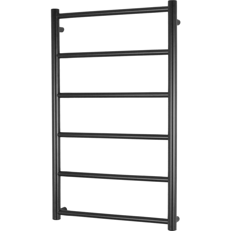Kriss Polaris håndklædetørrer, kombi, 50x80 cm, sort