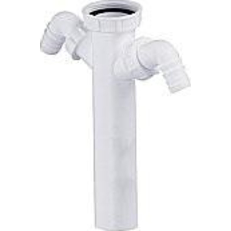 PP anslutningsrör, 1 1/2", 2 grenar