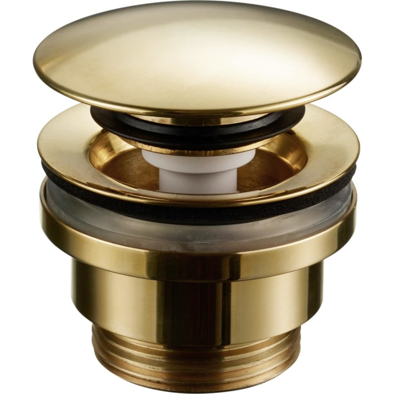 Tapwell 74400 bottenventil, push-open, mässing