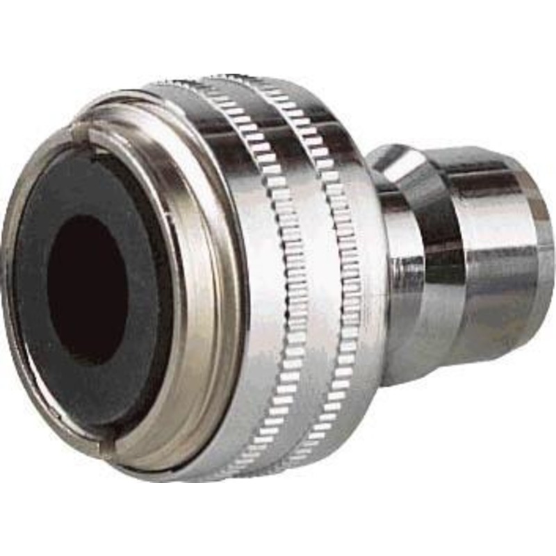 Nito 1/2" koblingsnippel universal med 1/2", 3/4" og M22x1 indvendig gevind