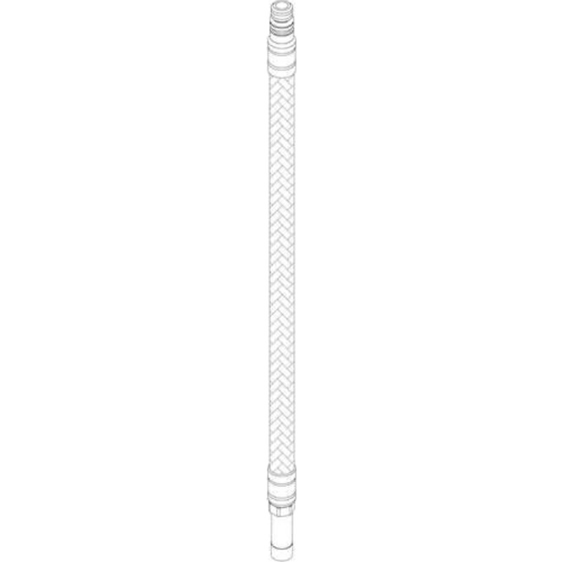 Damixa Reperationssæt slange pex M10x1-450 mm Ø10