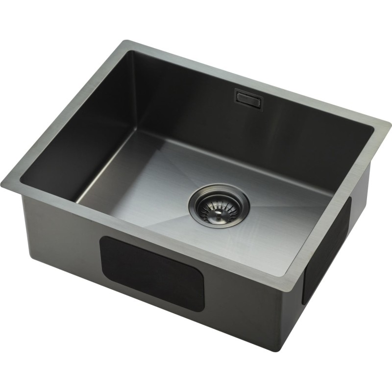 Tapwell TA5040 diskb&auml;nk, 50x40 cm, svart krom