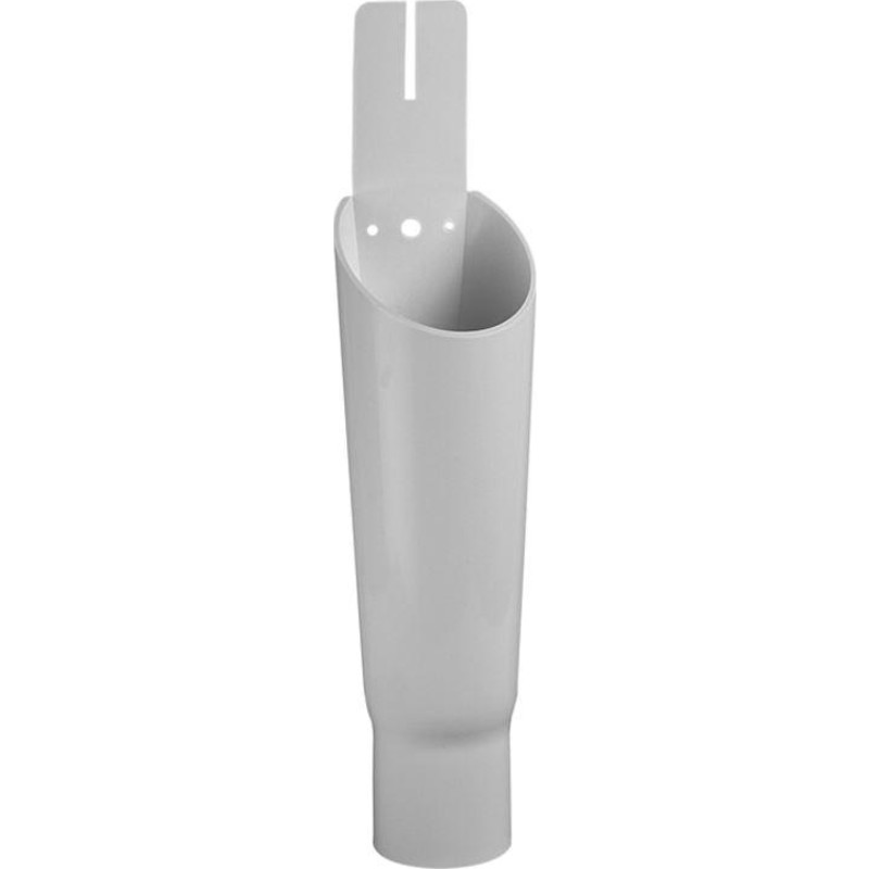Spillmuff, Ø32 mm, vit