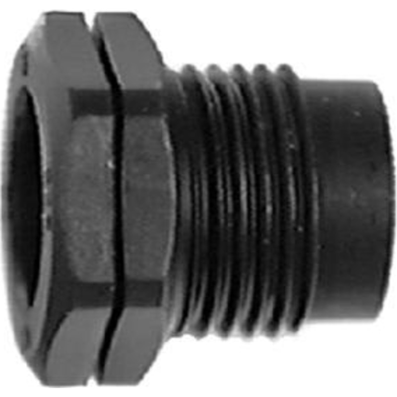 IMI TA 25 mm trykskrue til PE-rr af acetal-plast