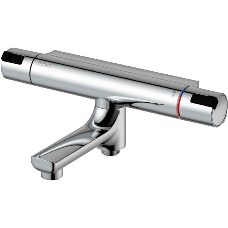 Mora Cera T4 badkarsblandare, krom