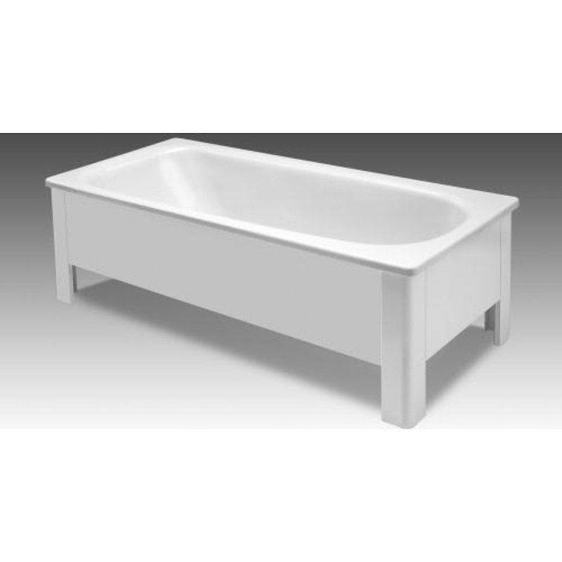 Ifö Halvfront stativ BK-HF 16, 157x70 cm, vit