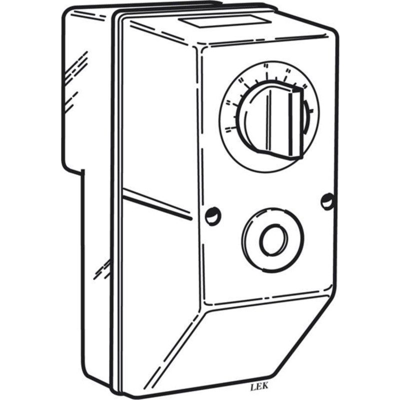 Nibe kopplingsbox K11 för R-50 elpatroner med max.effekt på 10.500 W.