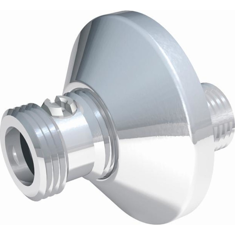Väggkoppling Wallfix 12/15mm raka (set av 2st)