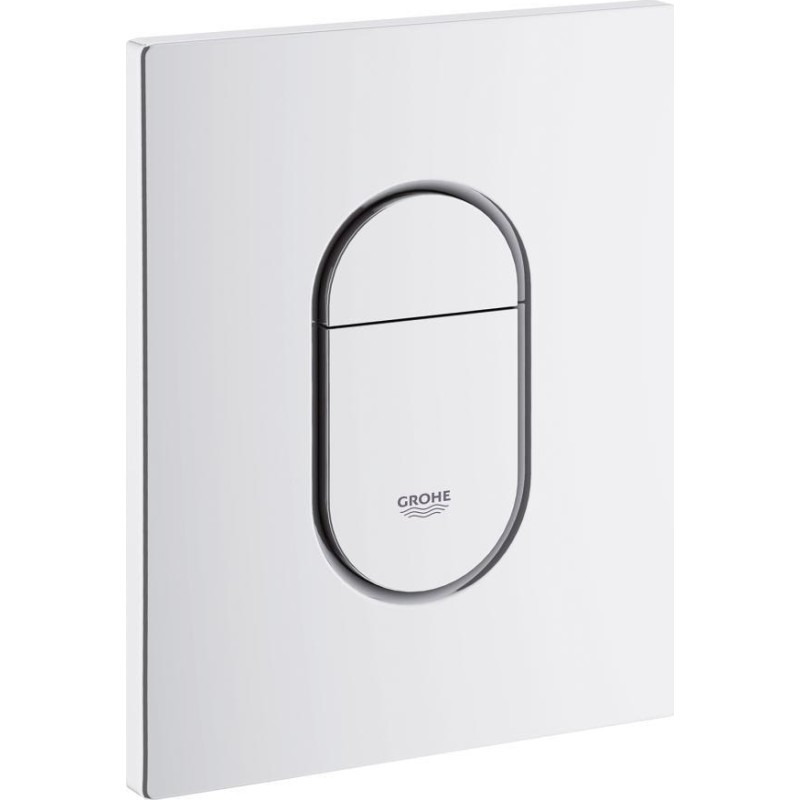 GROHE Arena Cosmopolitan betjeningsplade. Til lodret montage. 156x197mm, Hvid