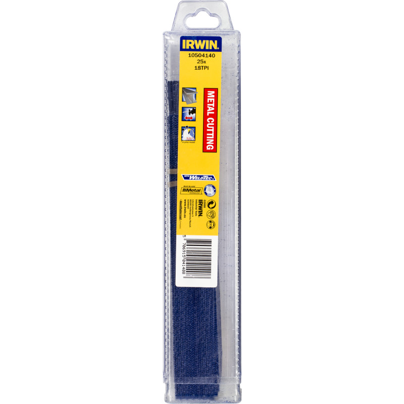 Irwin tigersågblad, 200 mm, för metall, 25 st