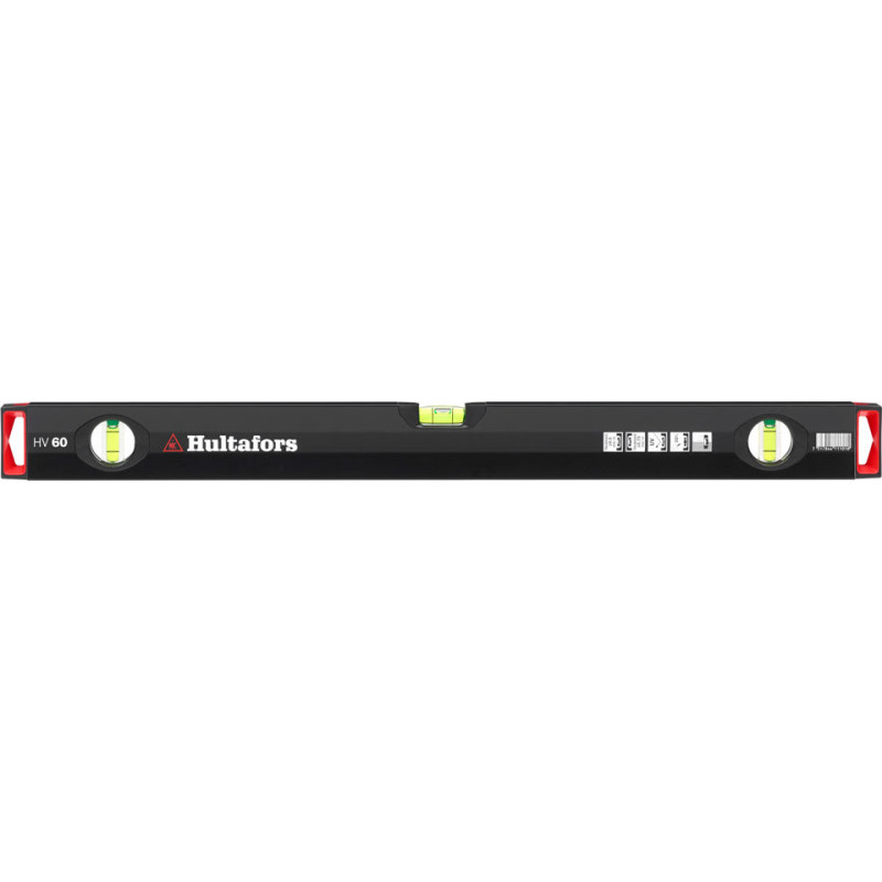 Vaterpas 600 mm - m/3 libeller, PV 60, Hultafors 414101