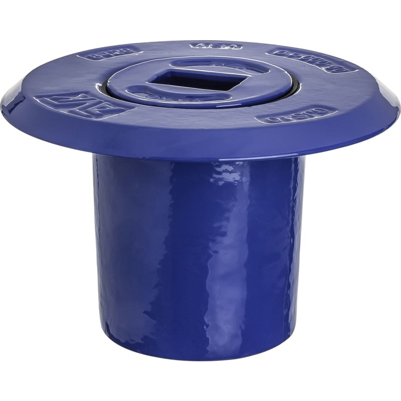 AVK 240 x 150 mm rundt, flydende gadedæksel, duktiljern