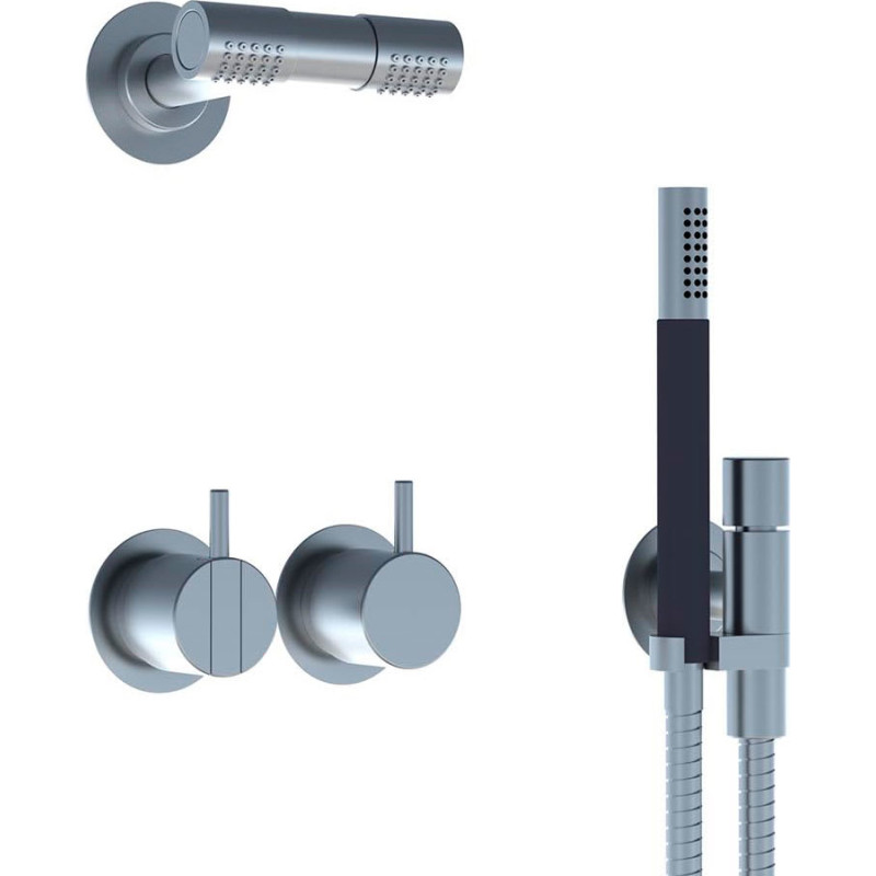 Vola 2471-081D duschset, mässing