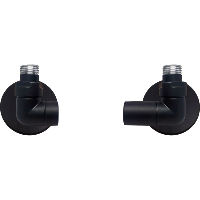 Kriss Corner ventilset, vinkel, matt svart