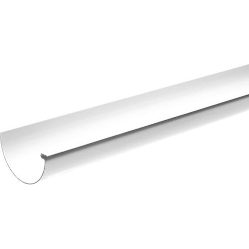Plastmo tagrende nr. 10 i hvid - 3 meter