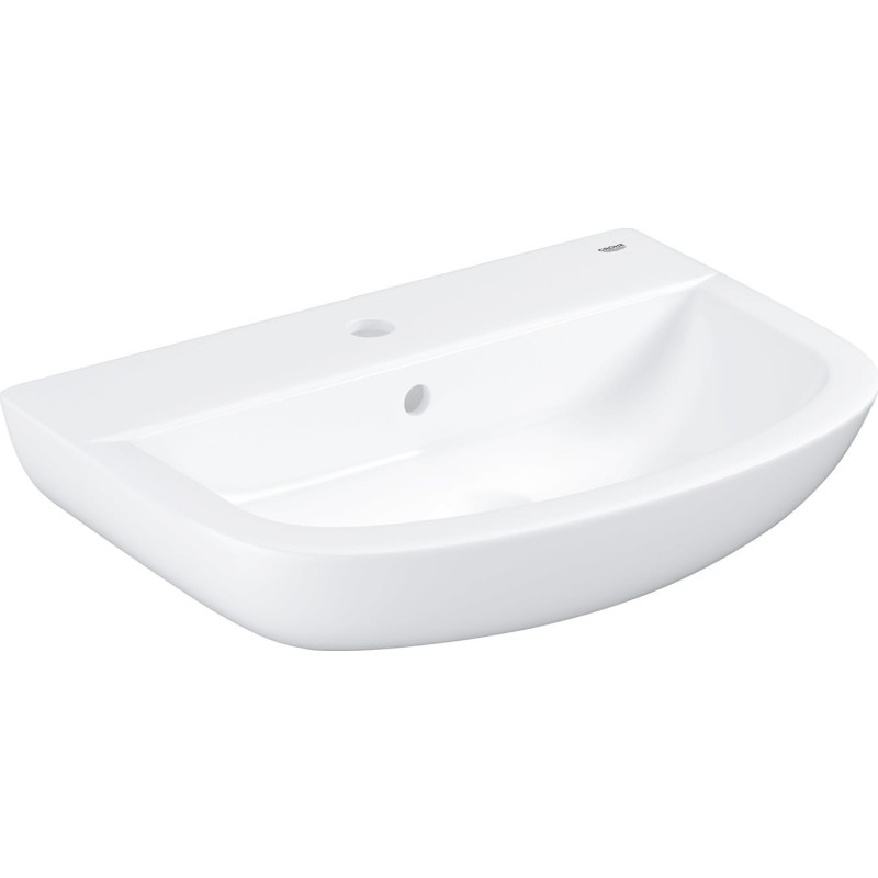 Grohe Bau Ceramic tvättställ, 55,3x38,6 cm, vit