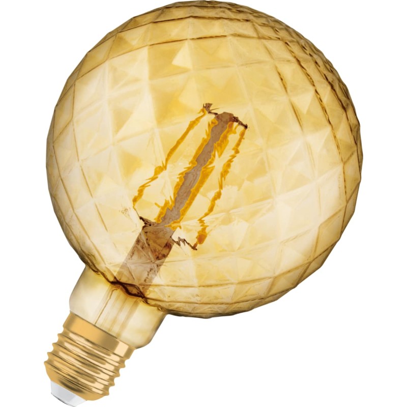 Osram Vintage 1906 E27 globepære, krystal, 4,5W, Ø12,5 cm