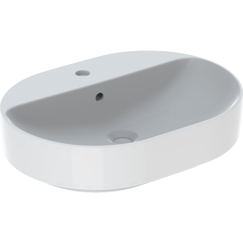 Geberit VARIFORM håndvask 600x450x158mm til bordplade hvid