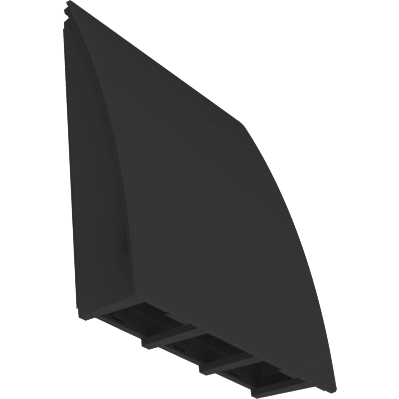 Duka Stormskærm D6 / Pro 50+ Sort Ral 9005