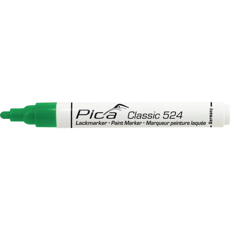 10 stk Pica Lackmarker til metal - Grøn