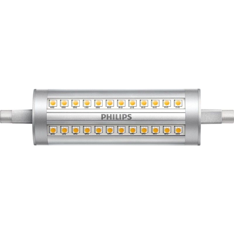 Philips Corepro LEDlinear 14w/830 R7s 118mm (2000 lumen) dæmpbar, (14w=120w halogenrør)