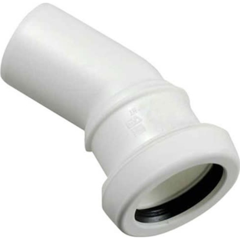 ALIAXIS Ht-pp (amax pro) ø40 mm x 30° hvid bøjning