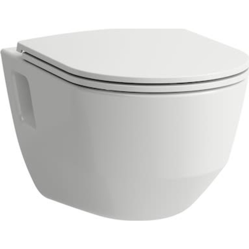 Laufen Pro v&auml;ggh&auml;ngd toalett, utan spolkant, vit