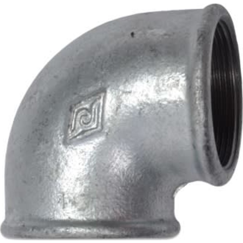 GF GEORG FISCHER 3/4 galvaniseret vinkel 90 grader muffe / muffe