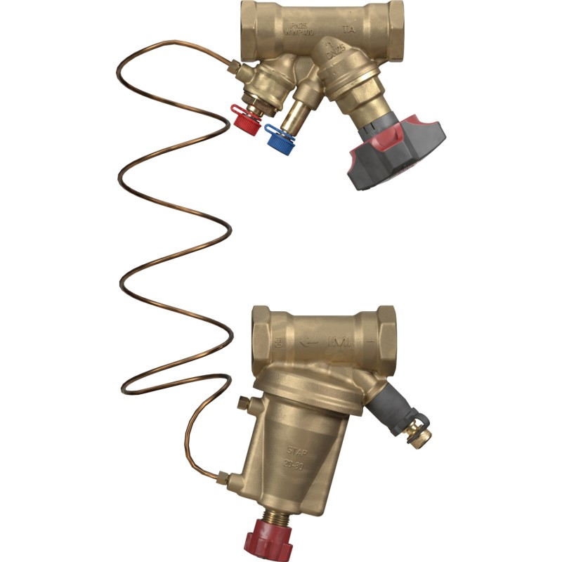 IMI TA STAD 2" paket med balanseringsventil och differenstryckregulator