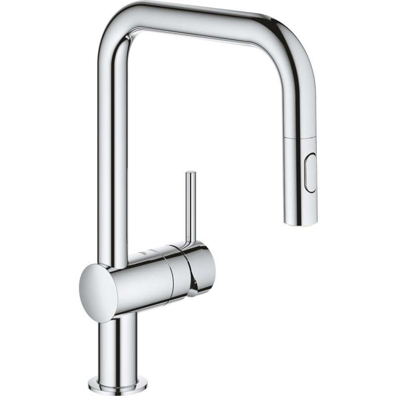 Grohe Minta etgr køk brus dual - etgrebskøkkenbatteri, U-tud, ethulsmontage 32322002