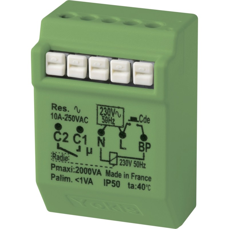 Urmet Mtr2000erp trådløs og fortrådet kip/tidsrelæ/trappeautomat til indbygning.