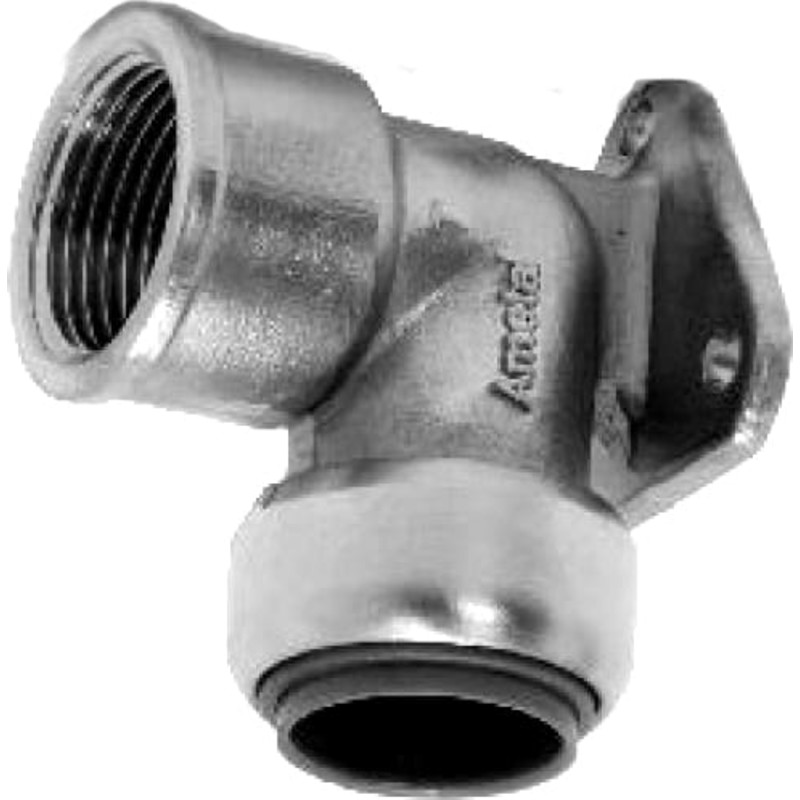Roth dkvinkel 22 x 3/4" indstikfittings i rustfri stl