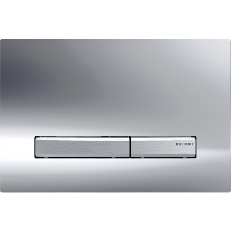Geberit Sigma 50 Square betjeningsplade, krom
