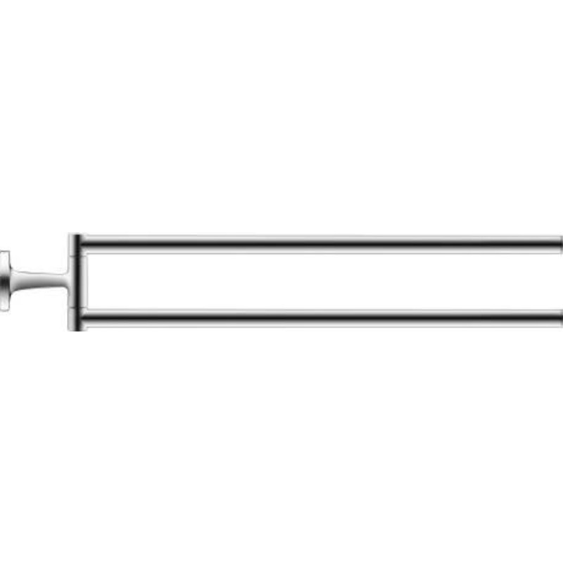 Duravit Starck T handduksstång, 46,5 cm, krom
