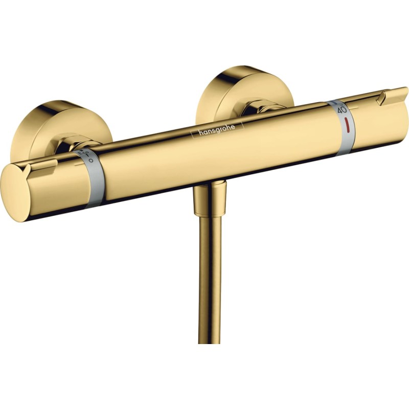 Hansgrohe Ecostat Comfort Termostatarmatur, Poleret guld-optik