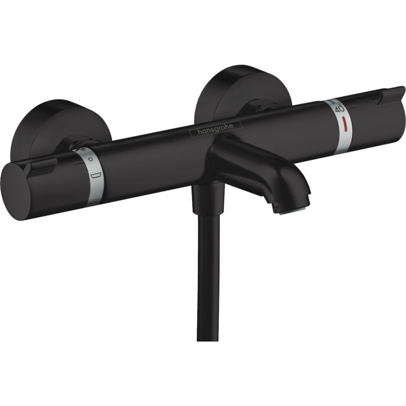 hansgrohe Ecostat Comfort termostatarmatur til kar/brus Mat sort