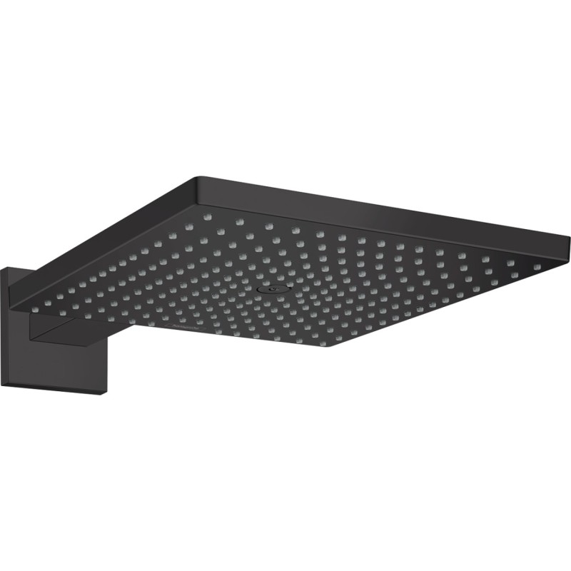 Hansgrohe Raindance E takdusch, 30x30 cm, matt svart