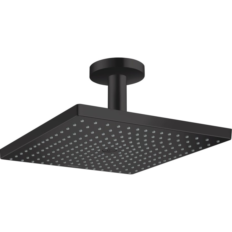 Hansgrohe Raindance takdusch, 30x30 cm, matt svart