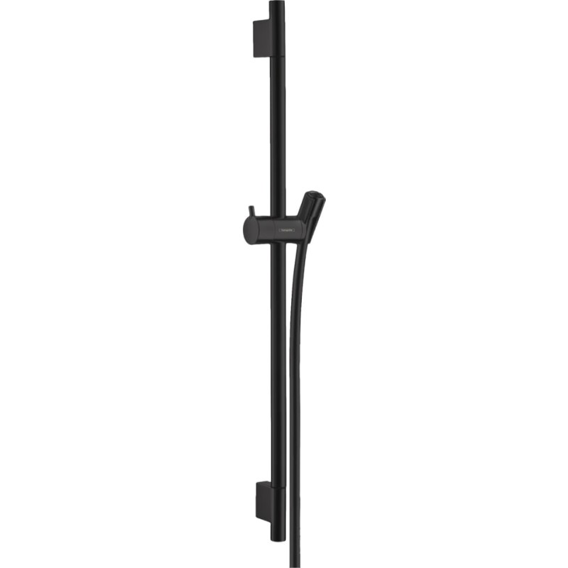 Hansgrohe Unica S Puro duschstång, 65 cm, matt svart
