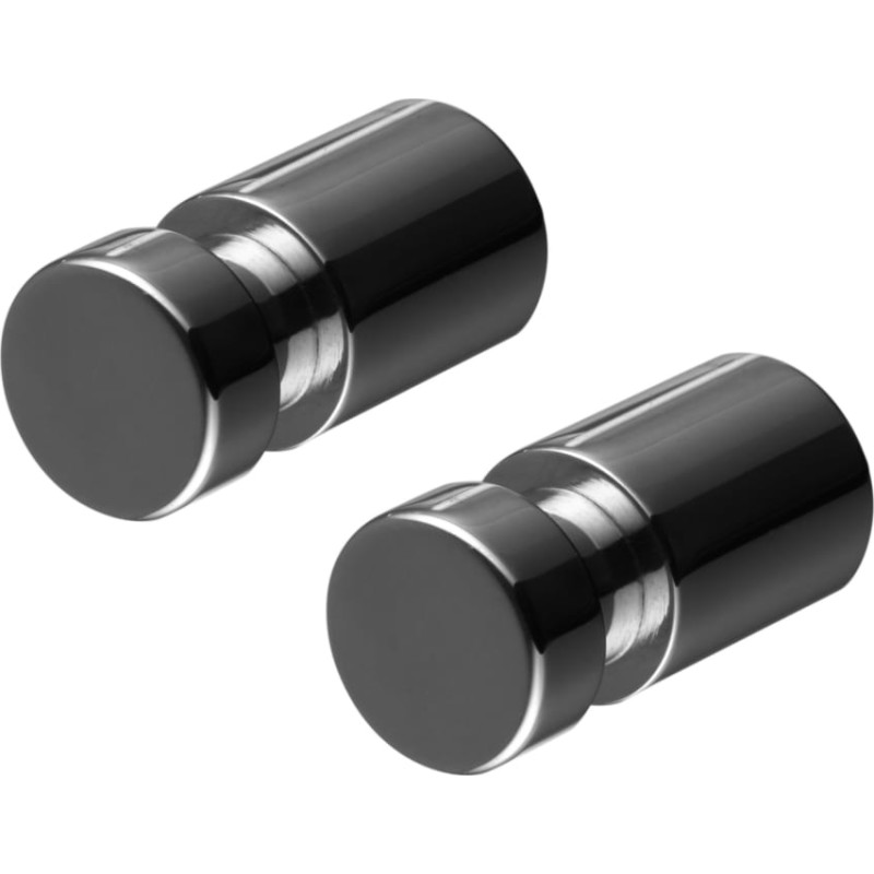 Tapwell TA241 handdukskkrok, 2 st, svart krom