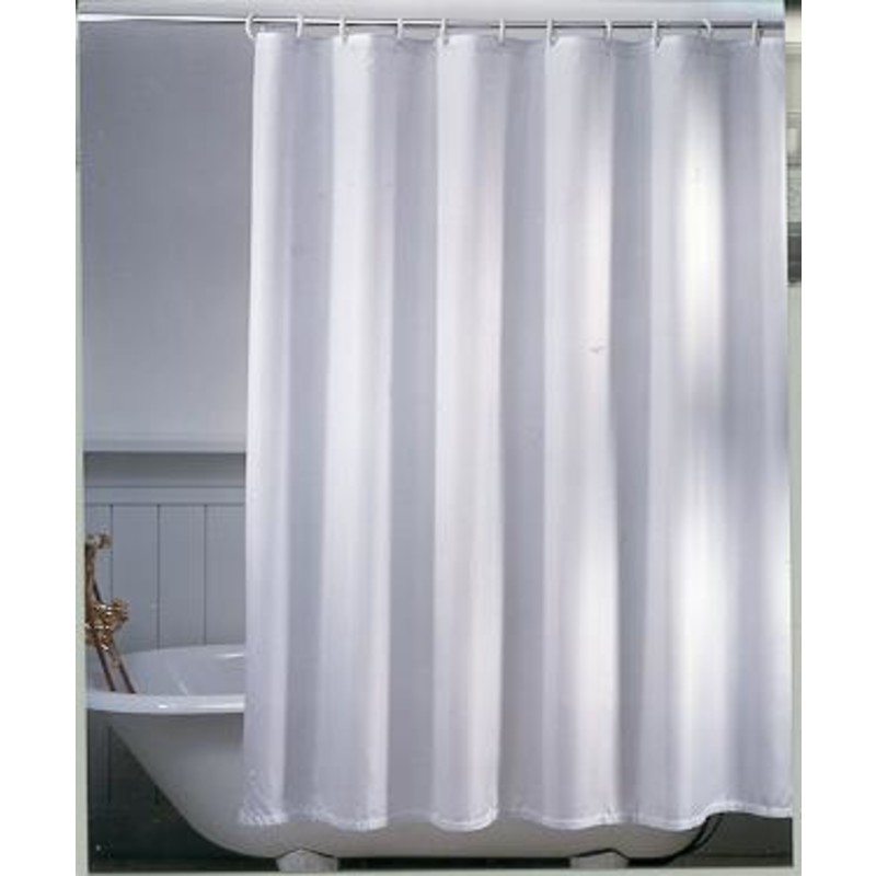 Van Der P UnicolorMiljø Forhæng anti-kalk bundsøm uden bly/pvc. 180x240cm